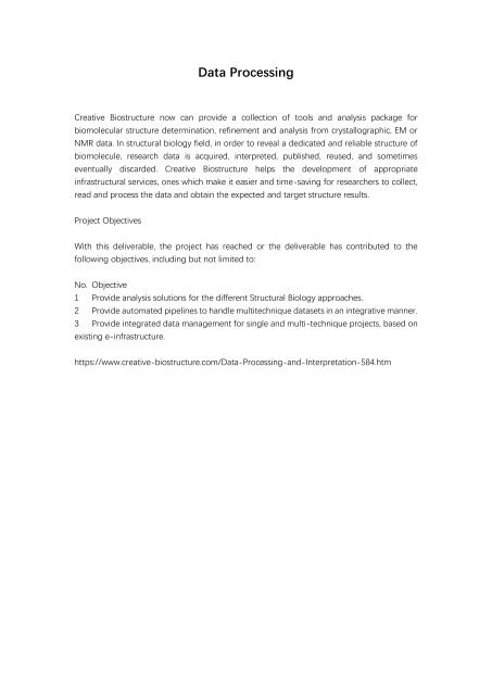 Data Processing