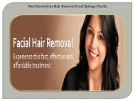 Best Electrolysis Hair Removal