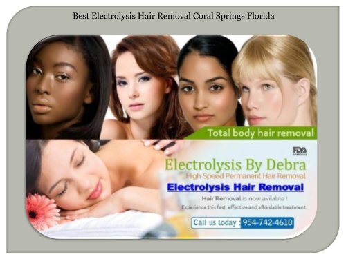 Best Electrolysis Hair Removal