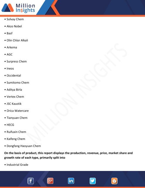 Sodium Hypochlorite Market Share, Industry Size, Trend and Forecasts 2018 to 2025