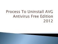 pdf-Process To Uninstall AVG Antivirus Free Edition 2012-converted