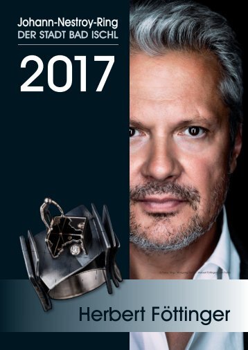 Nestroyring - Broschüre Herbert Föttinger 2017