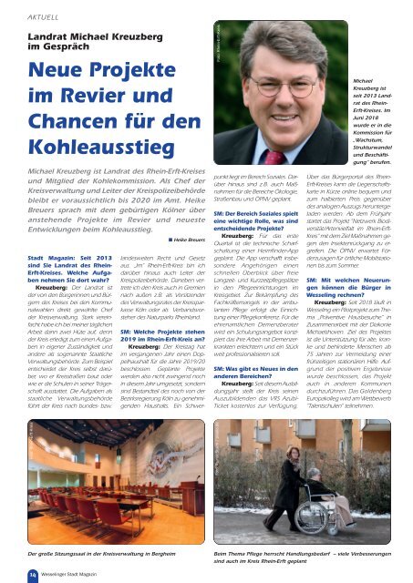 Wesselinger Stadt Magazin Januar 2019