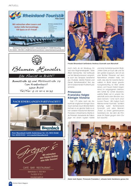 Brühler Markt Magazin Januar 2019