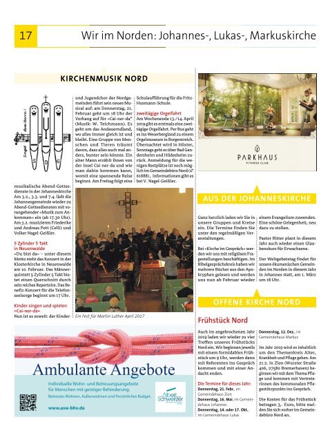 Auf Kurs, Ausgabe Februar 2019