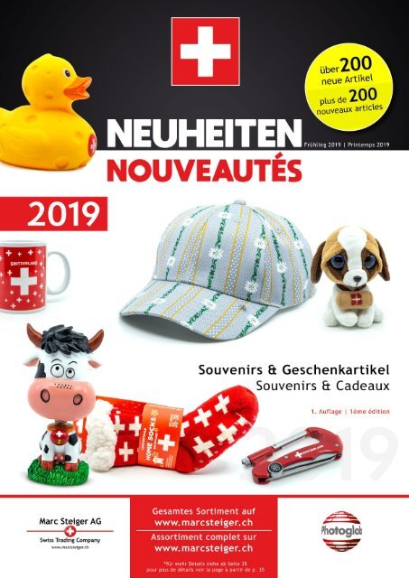 Neuheiten Katalog - Souvenir & Geschenkartikel