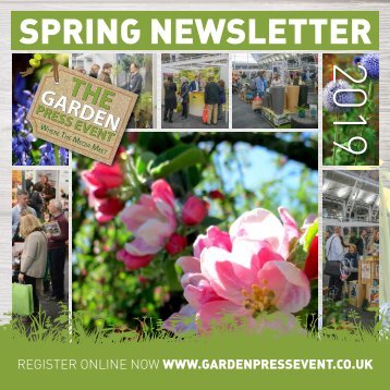 Garden Press Event Newseltter