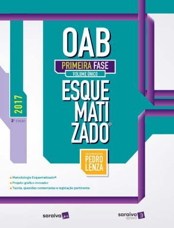 Esquematizado - OAB Primeira Fase - Pedro Lenza - 2017