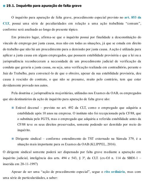 Esquematizado - OAB Primeira Fase - Pedro Lenza - 2017