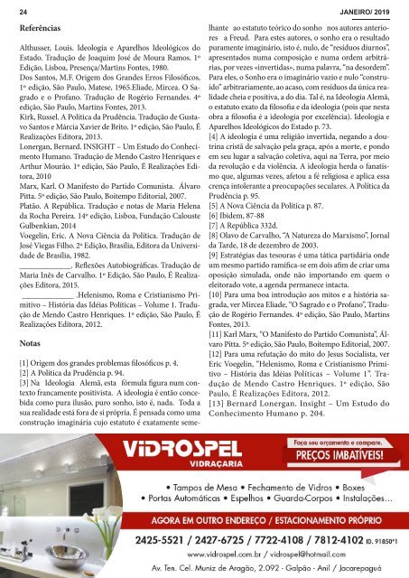 Revista Nossos Passos ed. Janeiro