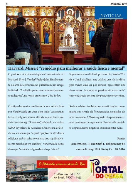 Revista Nossos Passos ed. Janeiro