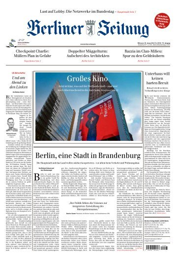 Berliner Zeitung 30.01.2019