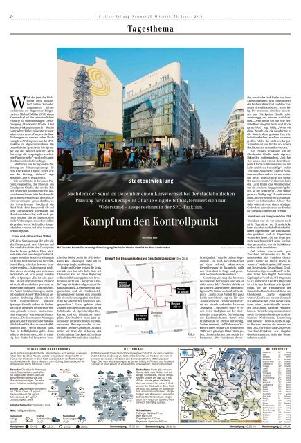 Berliner Zeitung 30.01.2019