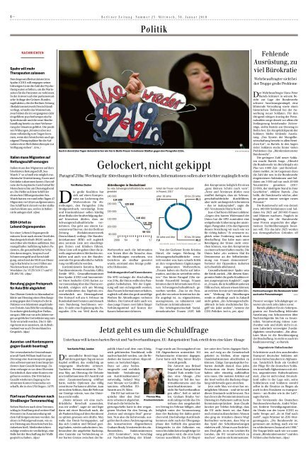 Berliner Zeitung 30.01.2019
