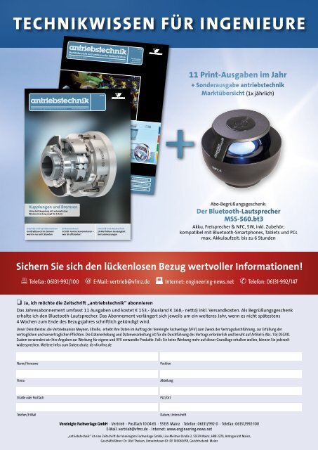 antriebstechnik 1-2/2019