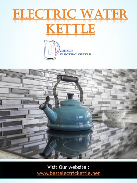 Electric Water Kettle