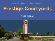 Prestige Courtyards