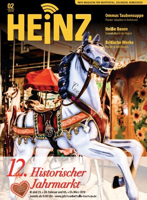 02_2019 HEINZ MAGAZIN Wuppertal, Solingen, Remscheid