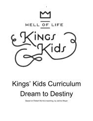 Dream to destiny KK Lessons Rev 1 adjusted