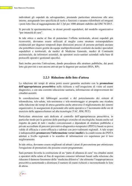 Adele Paponetti - Programma di Governo Regione Abruzzo 2019