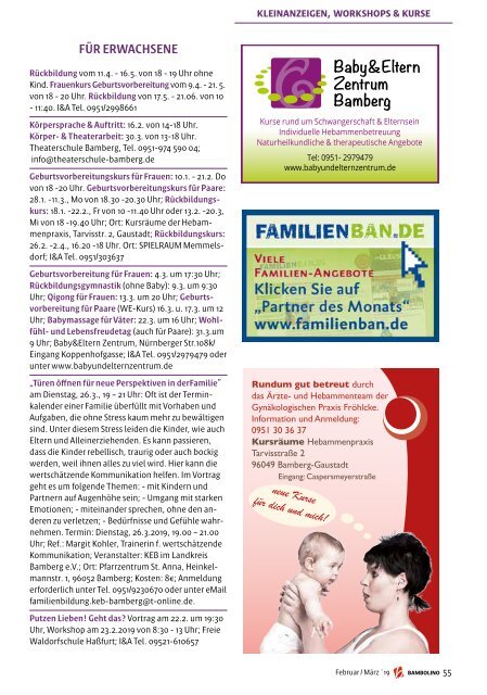 Bambolino - das Familienmagazin für Bamberg und Region