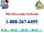 McAfee.comActivate  McAfee Retail Card Activation  McAfee Activate