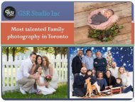 Most talented Family photography in Toronto