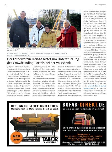 Das Stadtgespräch Februar 2019