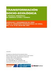 transformación socio-ecológica - Rosa Luxemburg Foundation ...