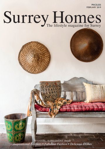 Surrey Homes | SH52 | February 2019 | Wedding supplement inside