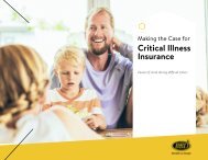 Making the case for critical illness insurance