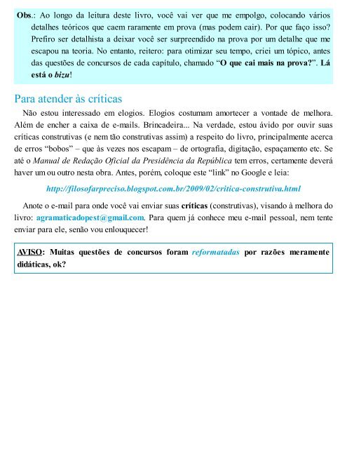 A Gramatica para Concursos - Fernando Pestana