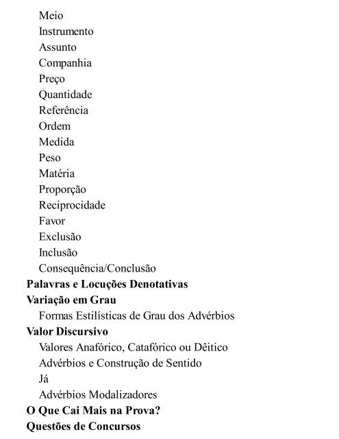 A Gramatica para Concursos - Fernando Pestana