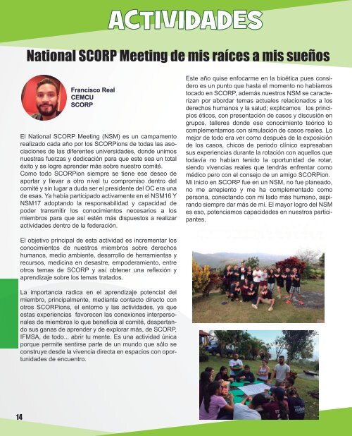 Revista RANA edicion 2018 - IFMSA Panamá APEMCONI