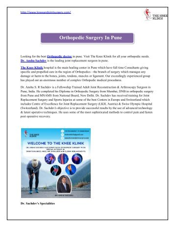Orthopedic doctors