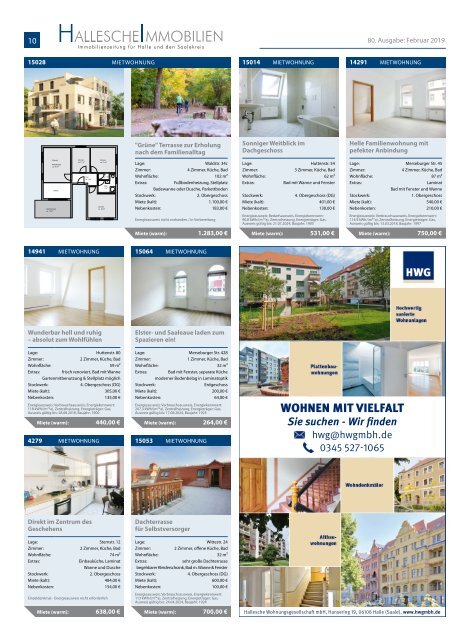 Hallesche Immobilienzeitung Ausgabe 80 Februar 2019