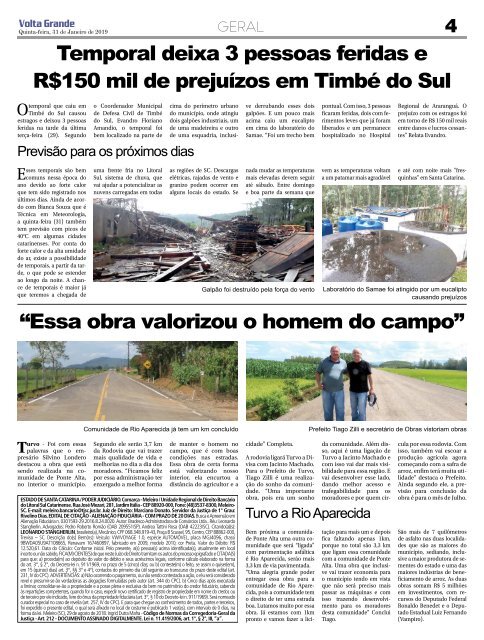 Jornal Volta Grande | Edição 1151 Região