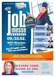 Der Messe-Guide zur 11. jobmesse münchen