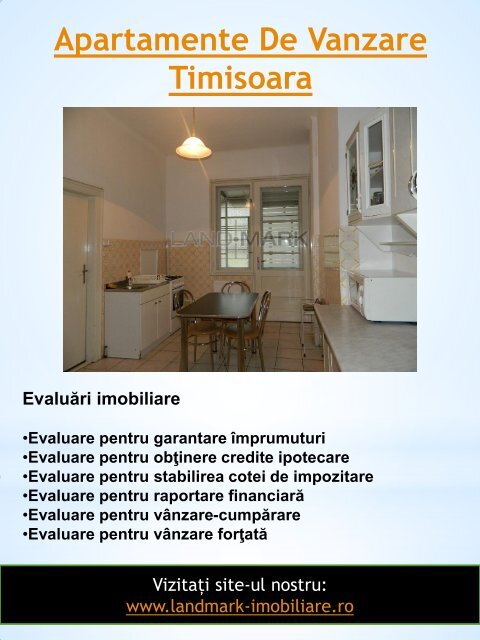 Agentie Imobiliara Timisoara | Telefon - 40 256 434 390 | landmark-imobiliare.ro