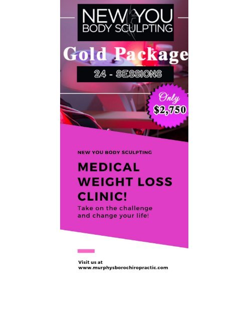 medical weight loss clinic At new you body sculpting (2 files merged)