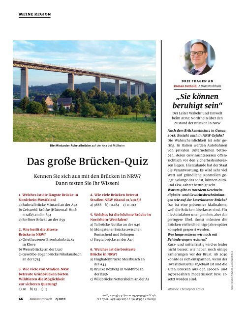 ADAC Motorwelt Februar 2019