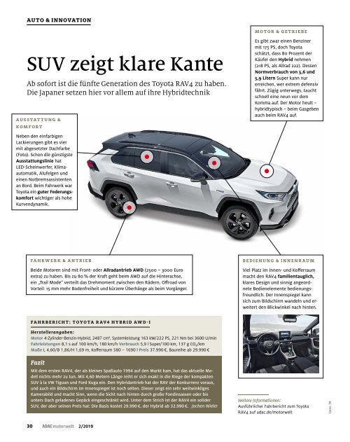 ADAC Motorwelt Februar 2019