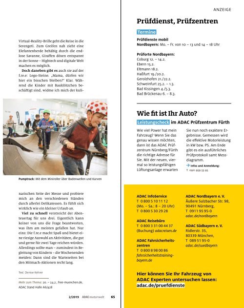 ADAC Motorwelt Februar 2019