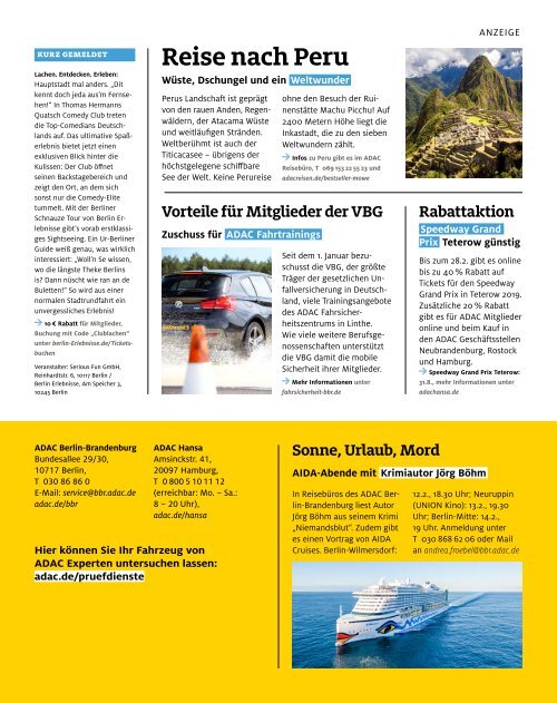 ADAC Motorwelt Februar 2019