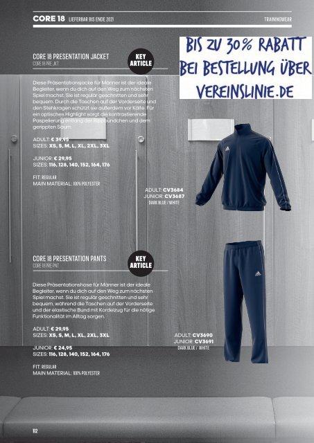 Adidas Teamsport-Katalog 2019