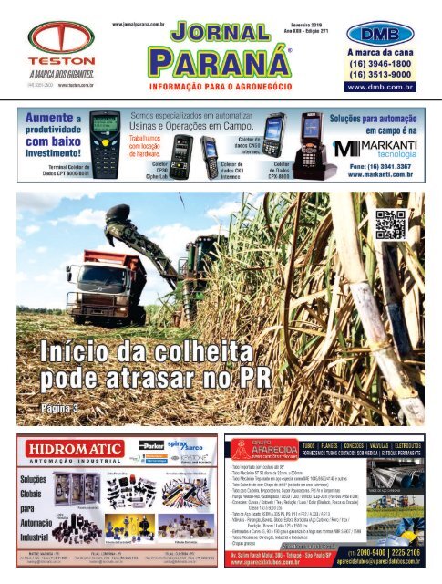 Jornal Paraná Fevereiro 2019
