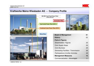 Company profile engl. - Kraftwerke Mainz Wiesbaden AG