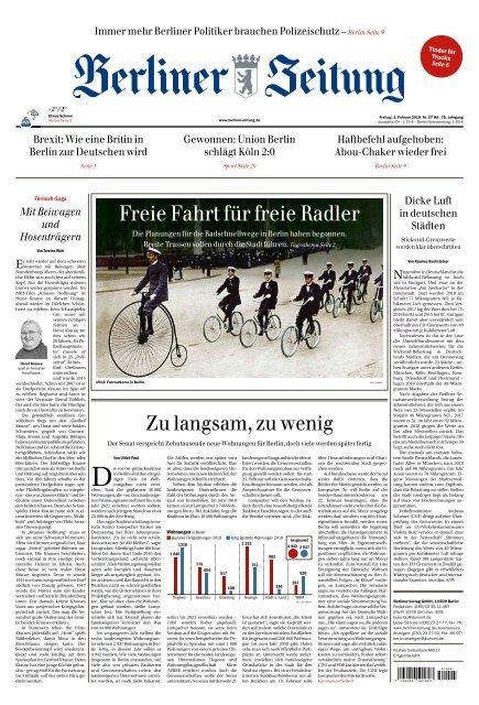 Berliner Zeitung 01.02.2019