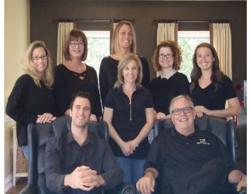 Dental team at the office of Concord NC dentist Dennis R. Lockney, DDS