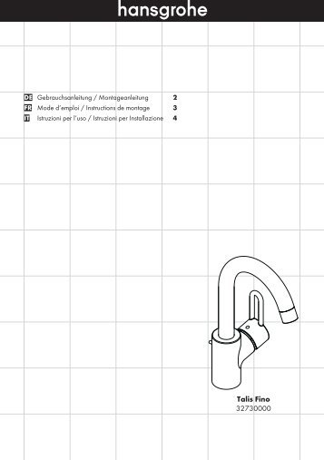 Talis Fino 32730000 - Hansgrohe